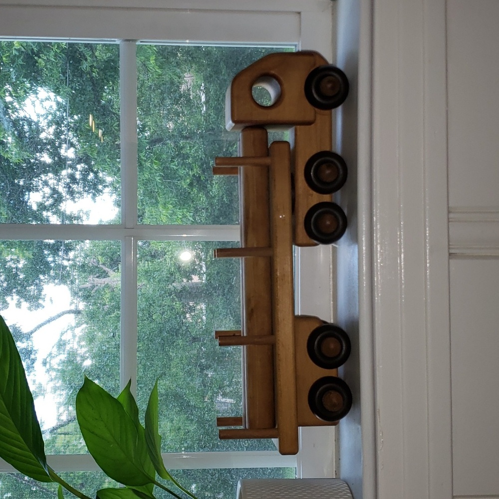 Wooden Toy Truck